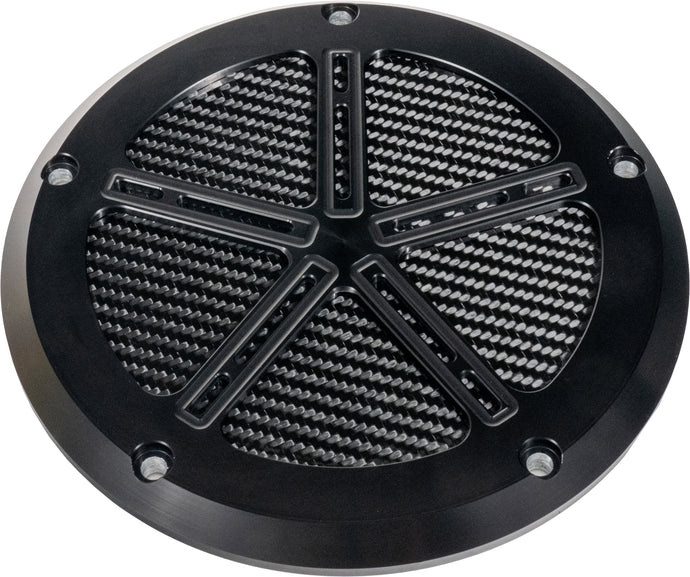 M8 BAGGER DERBY COVER BLACK HDB1039B image 1