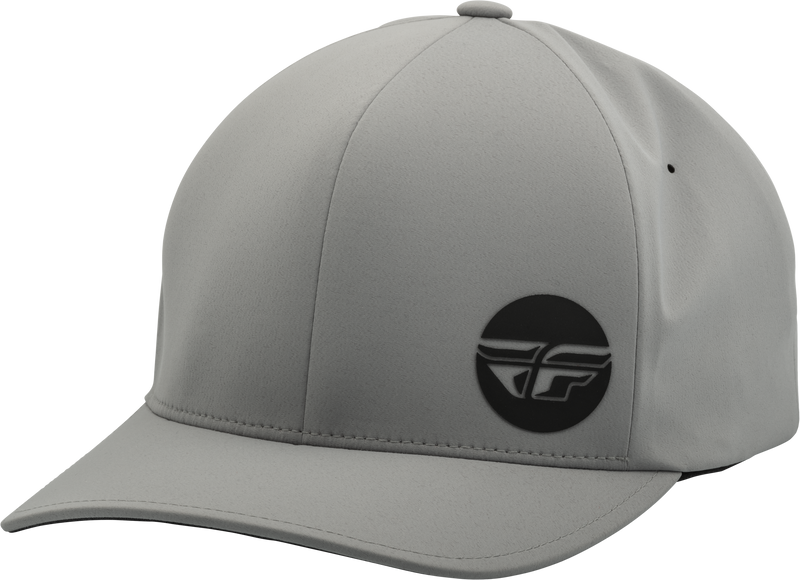 Load image into Gallery viewer, FLY DELTA HAT LIGHT GREY/BLACK LG/XL 351-0117L image 1
