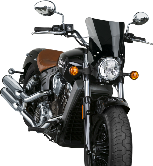 MOHAWK WINDSHIELD DARK TINT CHROME HARDWARE N2839-001 image 2