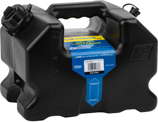 LCS STACKABLE CONTAINER 2.5 GAL - BLACK 300-01901 image 1