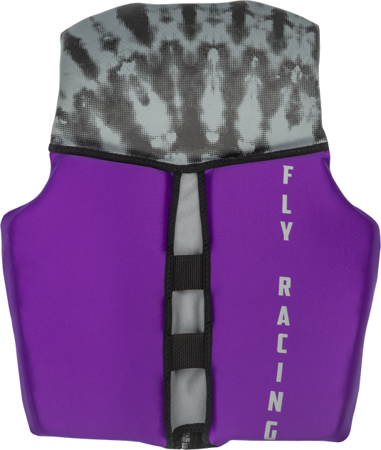 WMN'S NEOPRENE FLOTATION VEST PURPLE/GREY/BLACK SM 221-30420S image 2