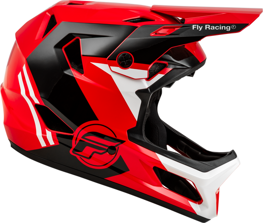 YOUTH RAYCE HELMET RED/BLACK/WHITE YM 73-3611YM image 4