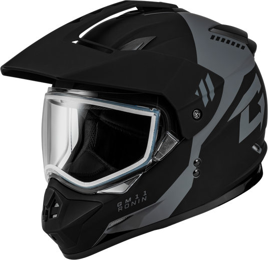 GM-11 RONIN HELMET MATTE BLACK/SILVER SM A1115814 image 1