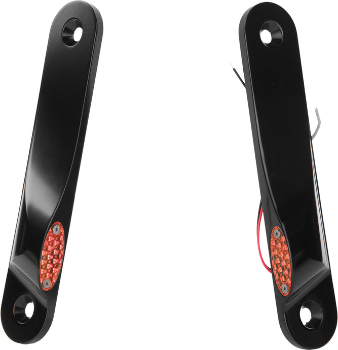 LED FRONT SIGNAL LIGHTS FLHX FLHT W/O SPOTLIGHTS BLK 909109B image 1