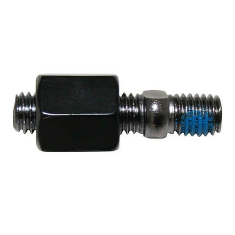 MIRROR ADAPTER EACH BLACK M8X1.25 TO M8X1.25 RGHT THREAD 304-045 image 1