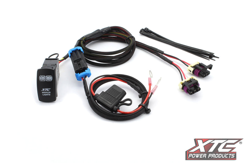 Load image into Gallery viewer, SIDE MIRRORS W/2.00 CLAMP ROLL CAGE BAR CLAMP 2.00 SIX12-A-200 image 3
