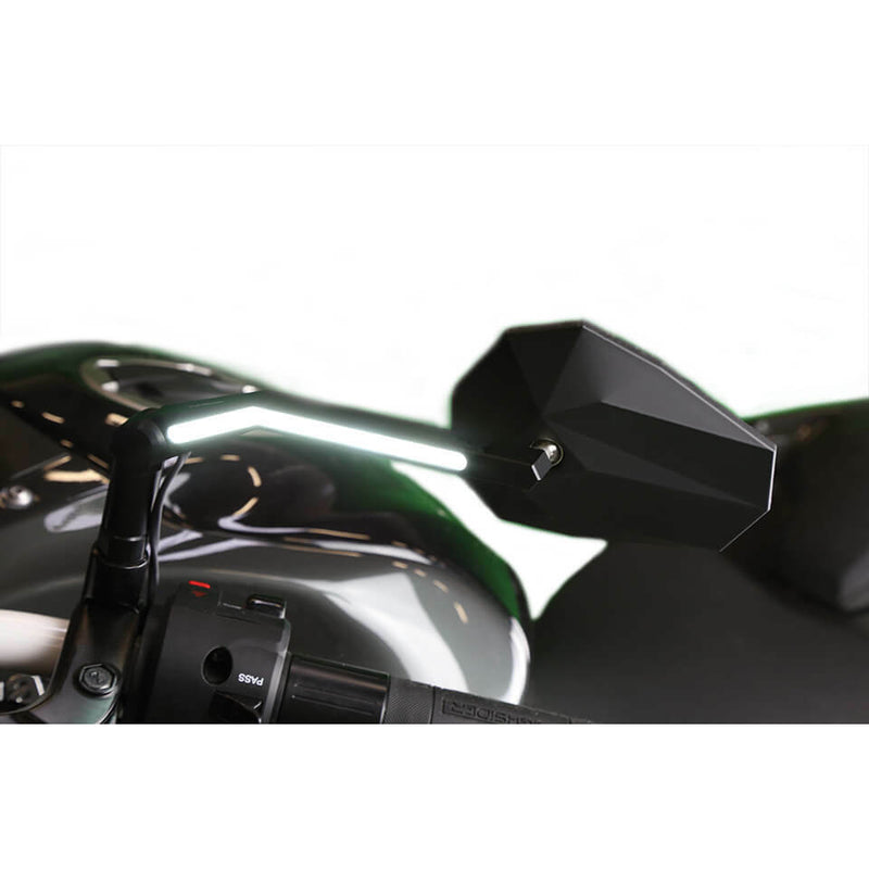 Load image into Gallery viewer, STEALTH-X3 DRL MIRROR PAIR MATTE BLACK 301-452 image 2
