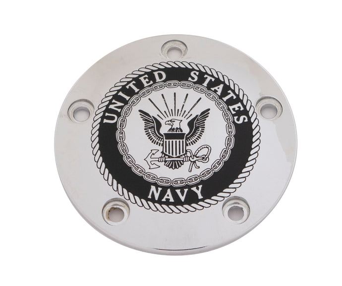 TC TIMER COVER NAVY CHROME NAV15-04 image 1