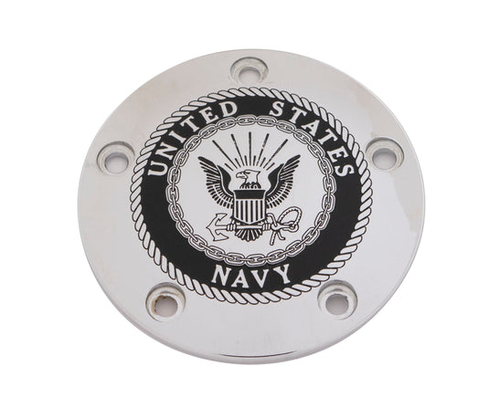 TC TIMER COVER NAVY CHROME NAV15-04 image 1