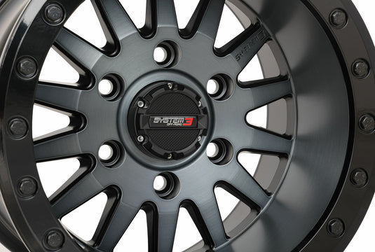 SB8 WHEEL 15X10 5+5 (0MM) 6/5.5 MATTE BRUSHED GREY 15S3-86651 image 2