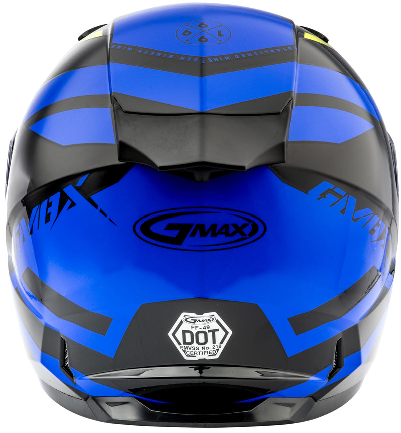 Load image into Gallery viewer, FF-49 FULL-FACE BERG SNOW HELMET BLACK/BLUE MD G2493215 TC-2 image 4
