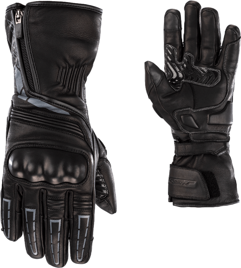 Load image into Gallery viewer, STORM 2 CE GLOVE BLACK WATERPROOF LEATHER LG 102680BLK-10 image 4
