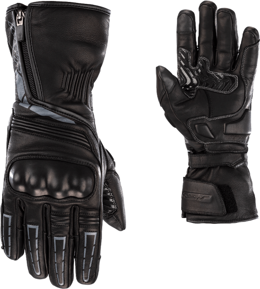 STORM 2 CE GLOVE BLACK WATERPROOF LEATHER LG 102680BLK-10 image 4