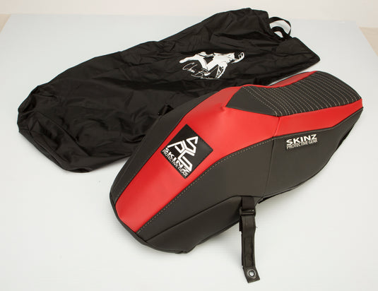 BURANDT ULTRA LW SEAT KIT POL AXYS RED BPSK225-RD image 1