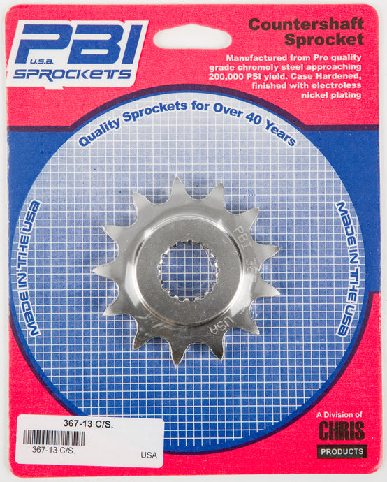 FRONT CS SPROCKET STEEL 13T-520 HON 367-13 image 1