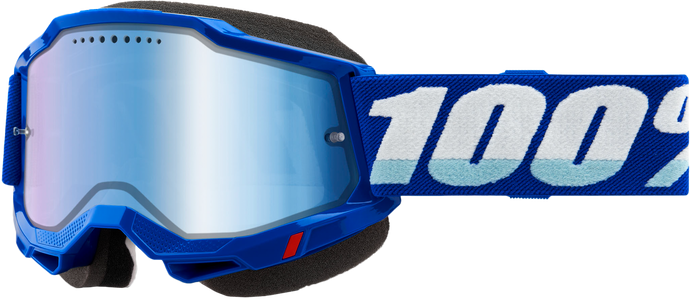 ACCURI 2 SNOWMOBILE GOGGLE BLUE MIRROR BLUE LENS 50022-00002 image 1