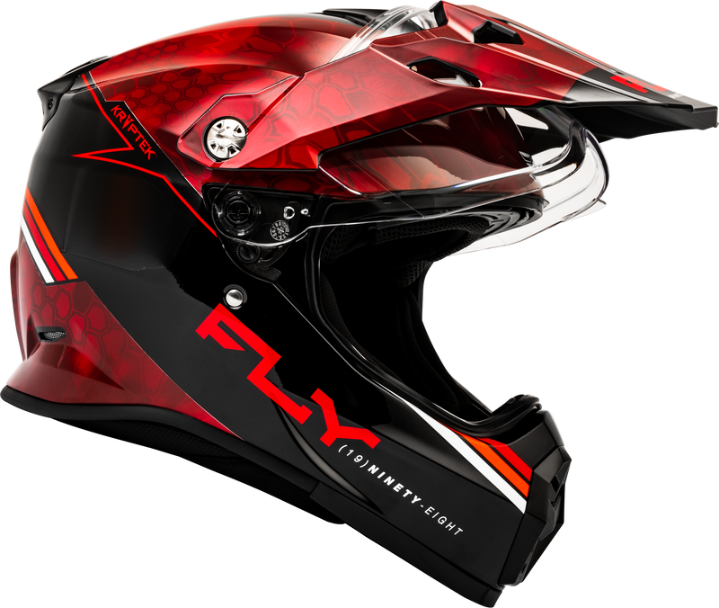 Load image into Gallery viewer, TREKKER KRYPTEK CONCEAL HELMET RED/BLACK XS 73-7029XS image 5
