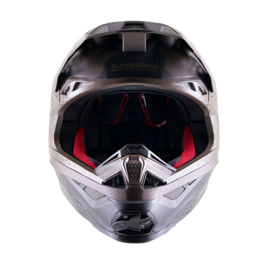 S-M10 LE SQUAD 23 HELMET DARK BROWN/KANGAROO GOLD XL 8302823-839-XL image 3