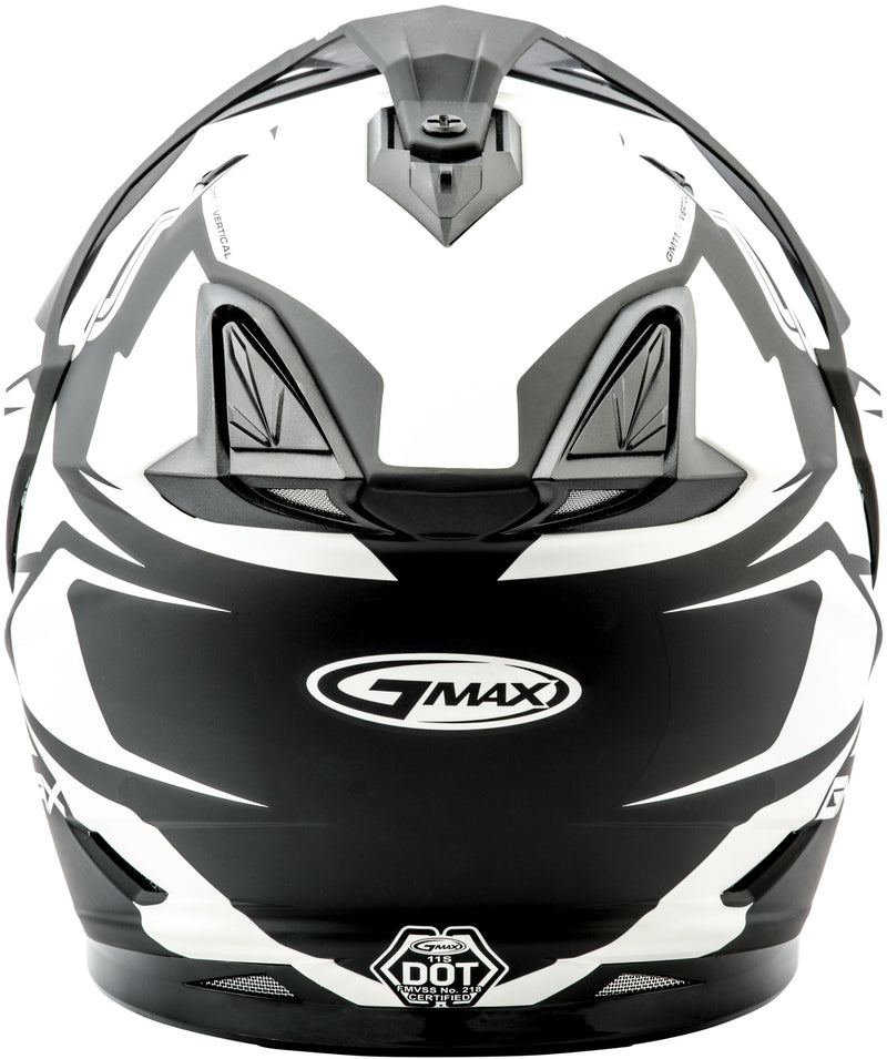 Load image into Gallery viewer, GM-11S DUAL-SPORT VERTICAL SNOW HELMET MATTE BLK/WHITE XS G2111433 F.TC-15 image 4
