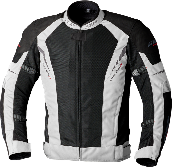 PRO SERIES VENTILATOR XT CE JACKET SILVER/BLACK TEXTILE XL 102982SIL-46 image 1