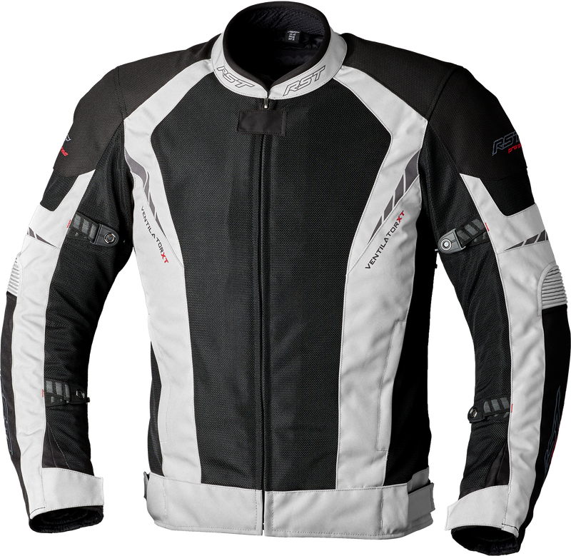 Load image into Gallery viewer, PRO SERIES VENTILATOR XT CE JACKET SILVER/BLACK TEXTILE XL 102982SIL-46 image 1
