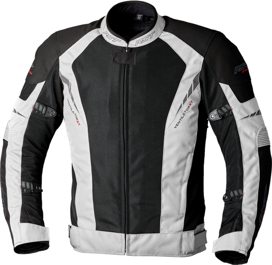 PRO SERIES VENTILATOR XT CE JACKET SILVER/BLACK TEXTILE XL 102982SIL-46 image 1