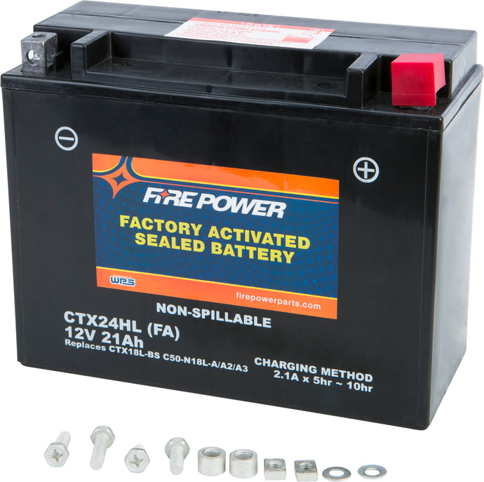 BATTERY CTX24HL/C50-N18L-A SEALED FACTORY ACTIVATED CTX24HL-BS(FA) image 1