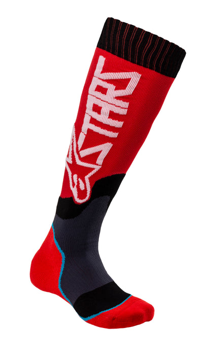 MX PLUS-2 SOCKS RED/WHITE YOUTH 4741920-32-M/L image 1