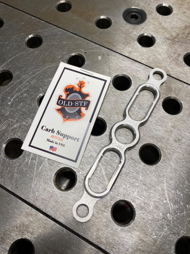 Load image into Gallery viewer, CARB SUPPORT BRACKET `66-84 BT/SHOVEL STF30A image 2
