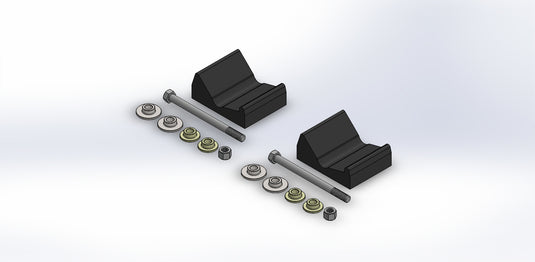 PR /SLY DOG MOUNT KIT POL IQ/ IQR/ FUSION 3/8