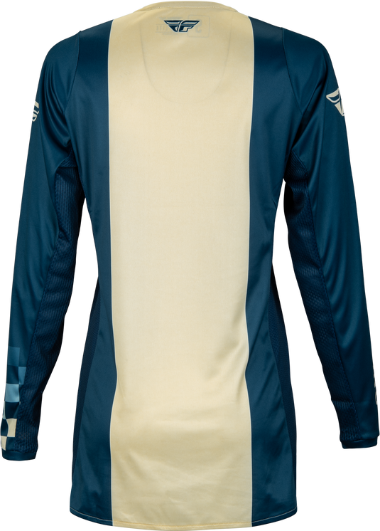 WOMEN'S LITE JERSEY NAVY/IVORY LG 377-622L image 2