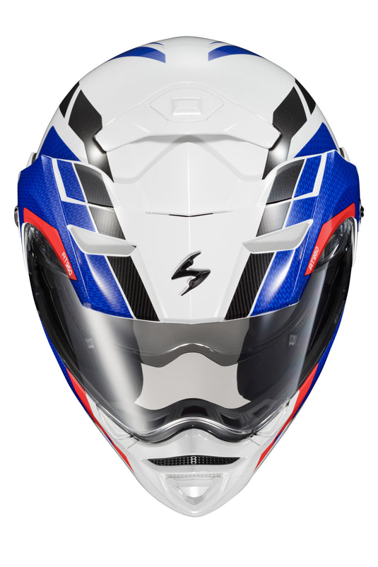EXO-AT960 MODULAR HELMET HICKS WHITE/BLUE 2X 96-1167 image 2
