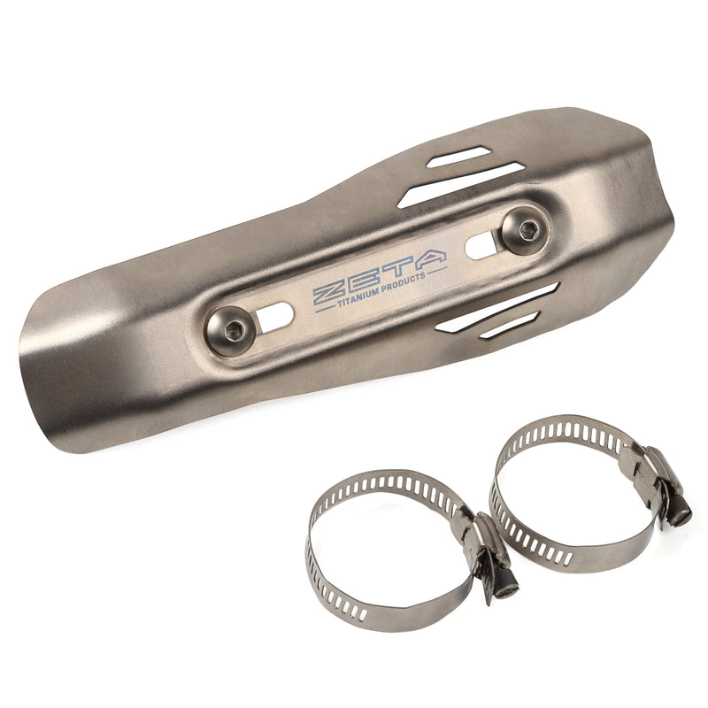 Load image into Gallery viewer, TITANIUM EXHAUST HEAT SHIELD ZTP3-1011 image 1
