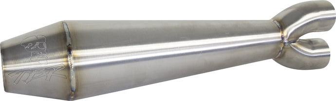 COMP S 2IN1 EXHAUST FLSB/FLHC GEN 2 BRUSHED 005-4970199-SG image 1