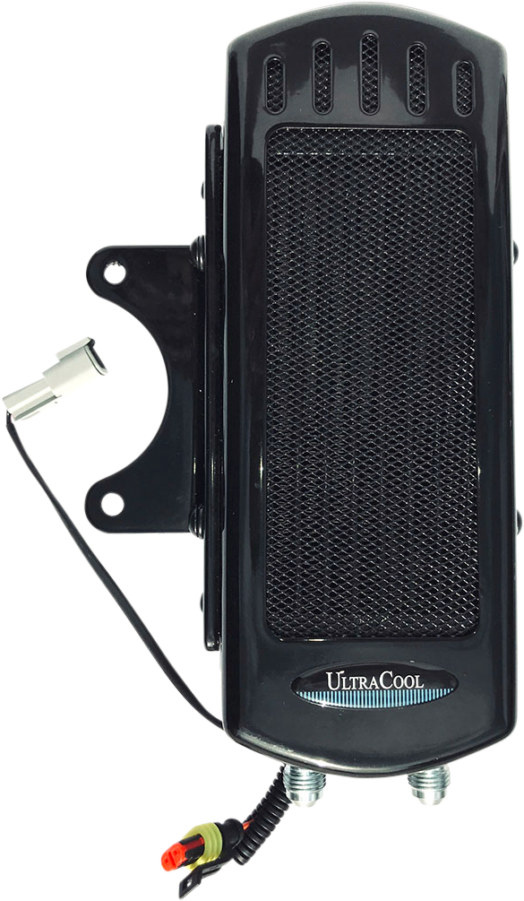 Load image into Gallery viewer, SIDE MOUNT OIL COOLER TC TOURING `09-16  GLOSS BLK SMT-2G image 2
