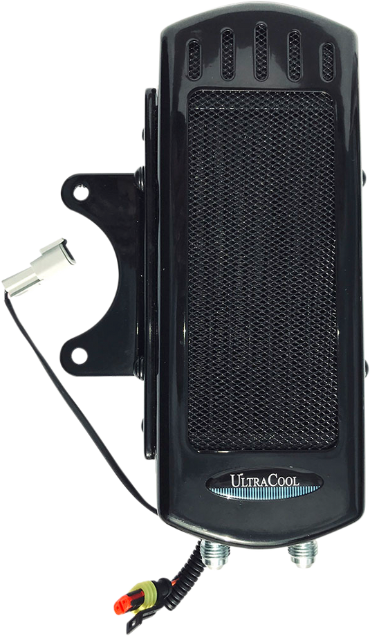 SIDE MOUNT OIL COOLER TC TOURING `09-16  GLOSS BLK SMT-2G image 2