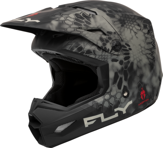 KINETIC SE KRYPTEK HELMET MATTE MOSS GREY/BLACK 2X F73-86592X image 1