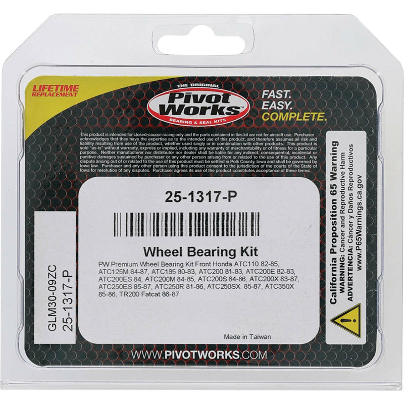 Load image into Gallery viewer, WHEEL BEARING KIT PREMIUM 25-1317-P image 4
