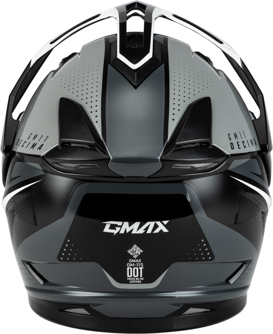 GM-11 DECIMA HELMET BLACK/GREY/WHITE XL A1116457 image 2