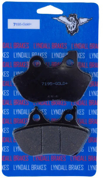 PROFILED BRAKE PAD GOLD+ FR/RR `00-07 EXCEPT 200 MM TIRE 7195-G-P image 1
