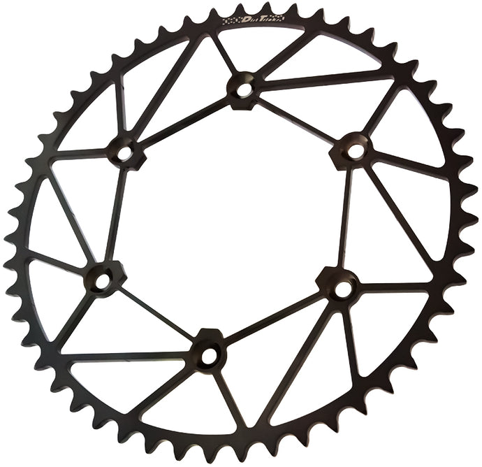 REAR SPROCKET CHROMOLY STL/ZIR 50T-520 BLK HON CR-50-D-B image 1