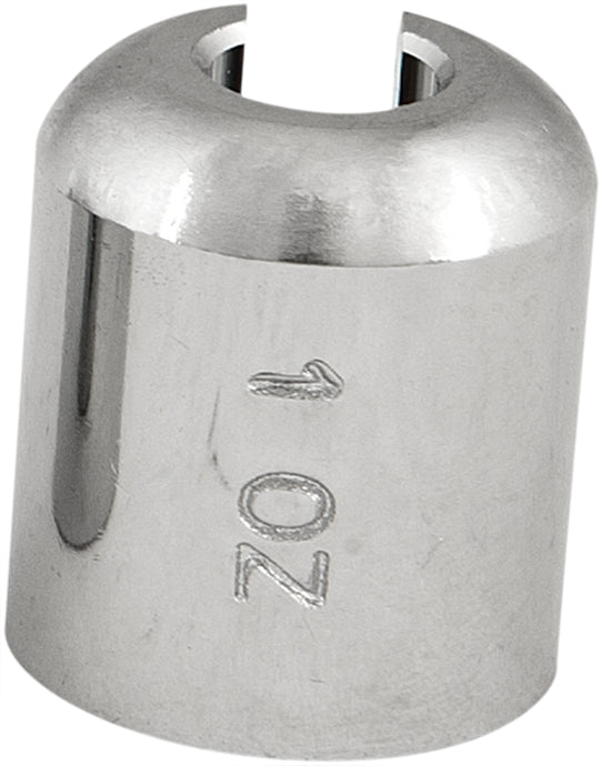 SPOKED WHEEL WEIGHTS CHROME 1 OZ 10/PK 32-7094 image 1