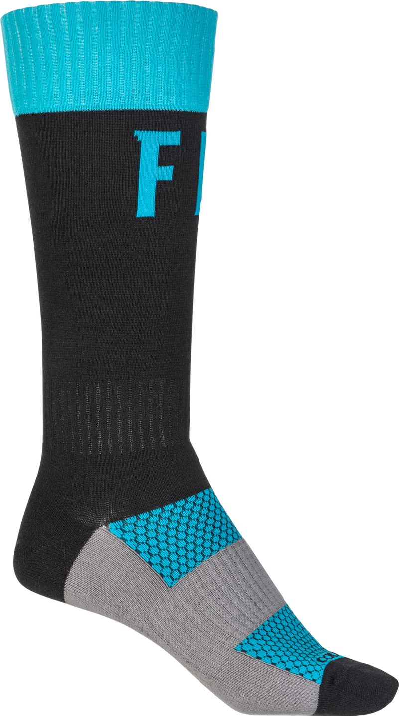 Load image into Gallery viewer, MX PRO SOCKS BLUE/BLACK LG/XL 350-0531L image 1
