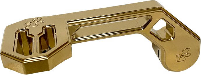 T-REX SHORTY SHIFTER ARM GOLD `14-22 TOURING 500775TIN image 1
