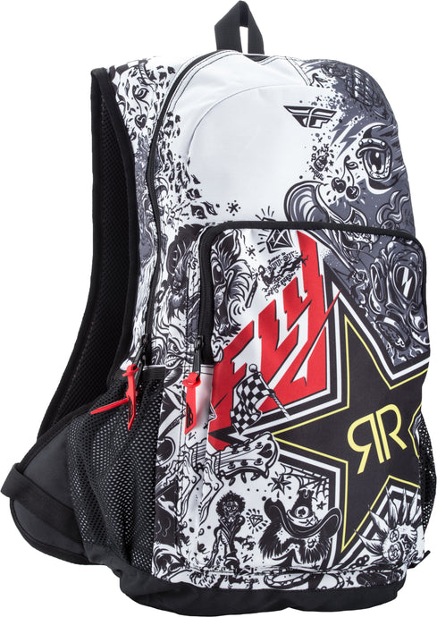 JUMP ROCKSTAR BACKPACK BLACK/WHITE 28-5149 image 1