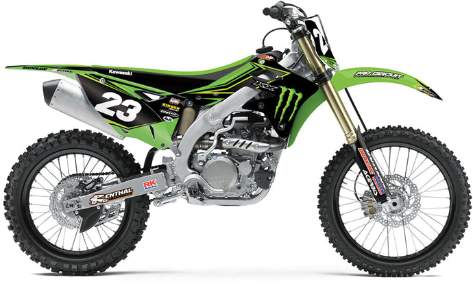 2016 TEAM GREEN GRAPHICS KIT N40-3772 image 1