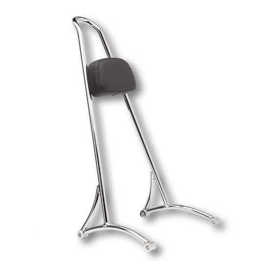 TALL SISSY BAR W/ PAD CHROME XL 04-22 B13-1501C image 1