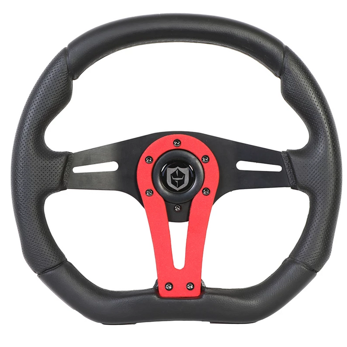 13.75 TOP MARKER EXTREME WEATHER STEERING WHEEL RED A19UZ286RD image 1