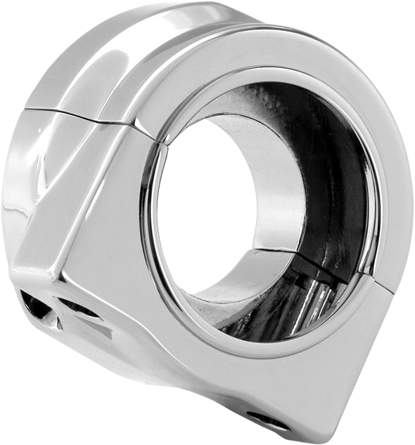 THROTTLE HOUSING DUAL CABLE CHROME HTHA-DC-C01 image 1