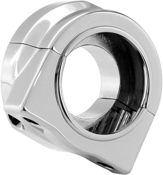 THROTTLE HOUSING DUAL CABLE CHROME HTHA-DC-C01 image 1